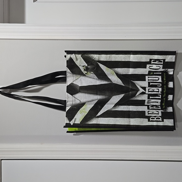 Beetlejuice the Musical Bundle "It's Showtime" Zippered Hoodie, Socks, and Tote - Picture 17 of 17